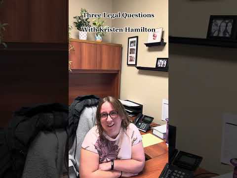3 Legal Questions with Kristen Hamilton
