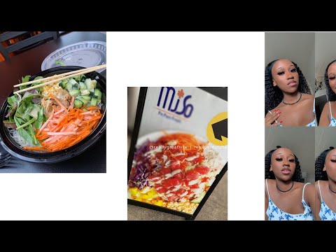 RANDOM EAT OUT/🥗asian food /loneliness in America 🇺🇸