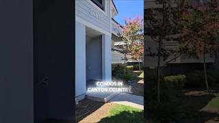 Tour Amercian Beauty Condos TODAY! #santaclarita #condotour #firsttimehomebuyer #shorts #starterhome