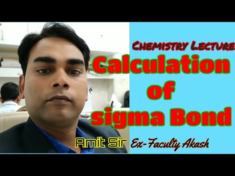 Calculation of sigma bond