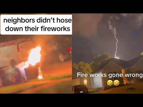 Crazy Firework Fails