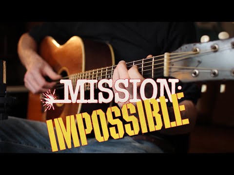 Mission Impossible Theme - Fingerstyle Guitar | Peter Wright