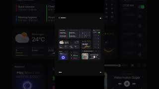 Sleek Design for Alarm Clock Widgets #uxui #webdesign #viral #3dmodeling #uxuidesign #figma