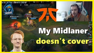 Odoamne flames Larssen for not coming Top