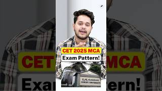 💥CET 2025: MCA Exam Pattern🤑Christ University MCA Admissions 2025🤩#shorts #mca #cet2025 #christ