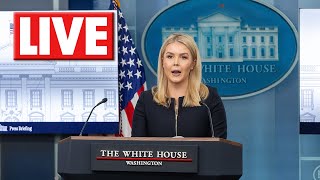 LIVE 🔴 White House Press Briefing