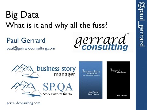 Big Data - What's All The Fuss?