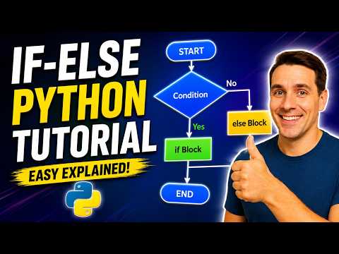 Python If Else Statement Tutorial with Examples | Conditional Statements Explained with Flowchart