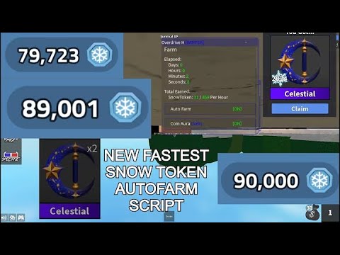 ❄️NEW FASTEST SNOW TOKEN AUTOFARM SCRIPT❄️ ｜ MM2 CHRISTMAS UPDATE