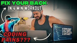 Your Code’s Fine. Your Spine’s Not — 4-Min Fix for Desk Zombies