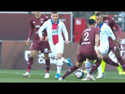 Neymar Jr vs Metz (Away) Ligue 1 2020/21 HD 1080i