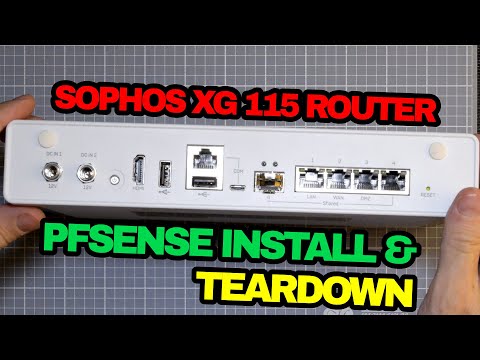 Installing Pfsense on the Sophos XG Router