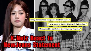 K-Netz Severely Criticize NewJeans For Their Response To Latest Court Ruling