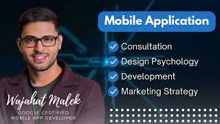 Don't miss your chance to get free mobile app development consultation with Wajahat Malek!