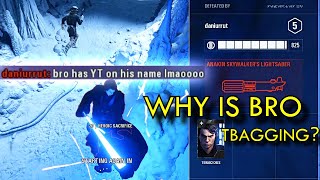 TOXIC TBAGGING ANAKIN THOUGHT HE HAD A CHANCE | HvV #1592 | Star Wars Battlefront 2