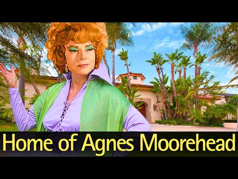 Inside the Mysterious Home of Agnes Moorehead | Hollywood’s Bewitching Star’s Secret Retreat