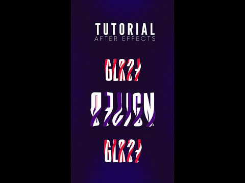 Twisted Text Animation After Effects Tutorial - No Plugins #shorts