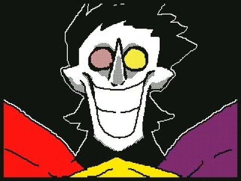 【Deltarune】SpamtonNEO fight Flipnote animation BIG version