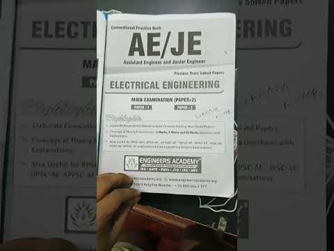 For SSC JE MAINS BEST BOOK ELECTRICAL