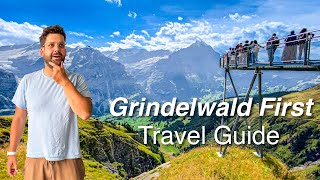 Grindelwald First 🇨🇭 The perfect half-day trip in Grindelwald! ⛰️ Travel Guide