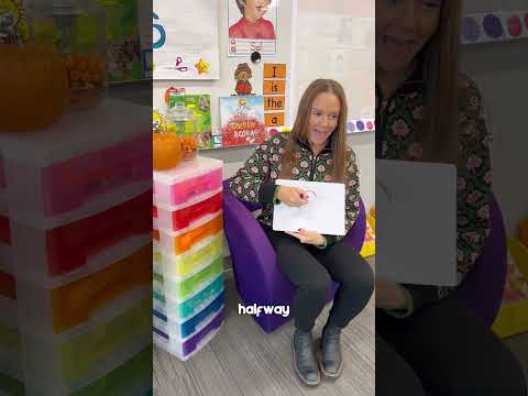 Forming the letter S - handwriting chant - handwriting formation - Daysinkinder