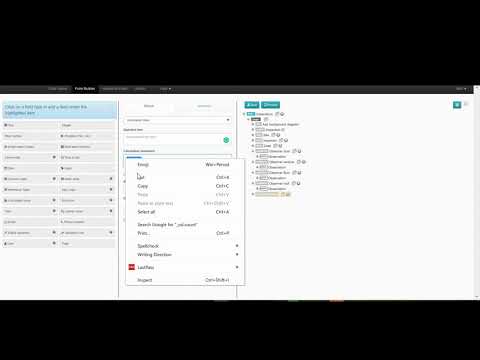 Static subforms and using subforms name | Form builder tutorial