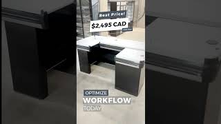 Manual Checkout Counter YD-R0016 #RetailSolutions #CheckoutCounter #StoreEfficiency