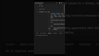 Swap Two Variables Without a Temp Variable😍 #python  #short  #shortsfeed  #shorts   #coding