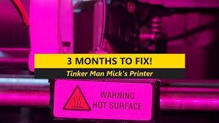 Fixing @TinkerManMick 's Makerbot Replicator 2