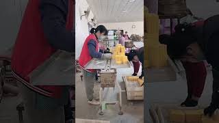 #AssemblyLine #PackagingProcess #SoapPacking #FactoryProduction #