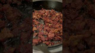 Baking soda + ground meat?? 🤔 #cooking #shorts #problemsolved