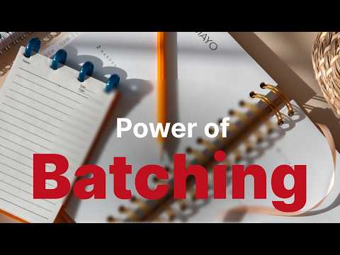 Batching for Developers: Fix More Bugs, Ship More Features