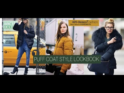 How to Style|  Puffer Coats | Outfit Lookbook