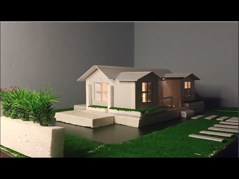 Miniature House Model | DIY Tiny Home Design