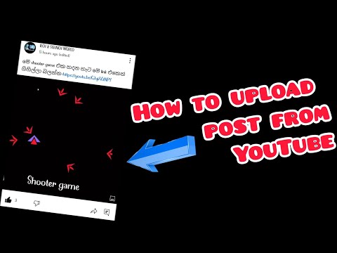 how to upload post from YouTube (@techwithnelusha)