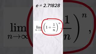 what is e? (the mathematical constant)