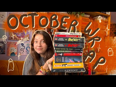 october wrap up: spooky books and new favorite 👻🍄