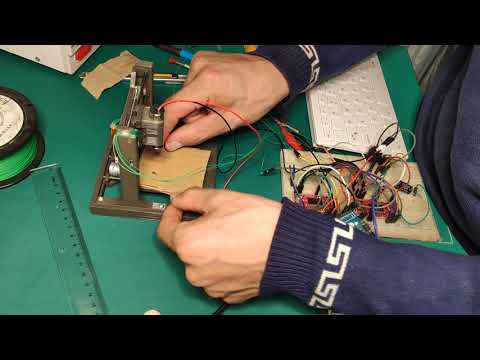 迷你激光雕刻机调试过程/how to make a  mini laser engraver