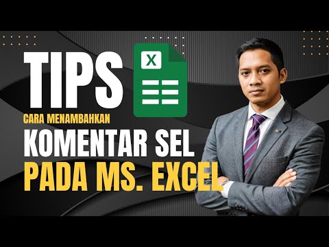 Tutorial Cara Menambahkan Komentar Sel Pada Ms  Excel