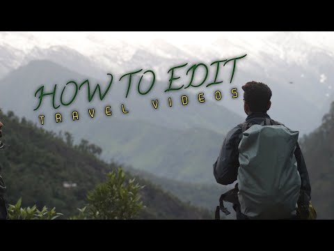 How To Edit Travel Videos || Kinemaster Tutorial || pc creation