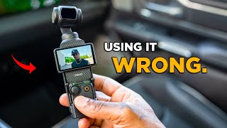 CHANGING the way I use the Osmo Pocket 3, and maybe you should too..
