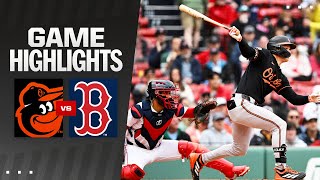 Orioles vs. Red Sox Game 1 Highlights (5/23/25) | MLB Highlights