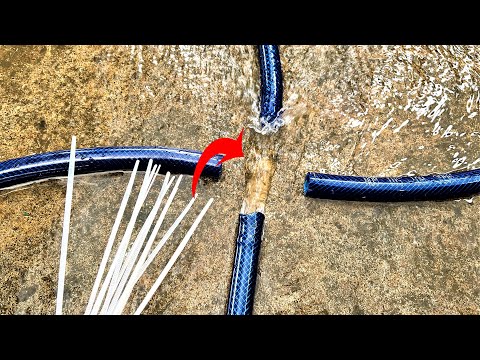 Can Plastic Wire And Pvc Pipe Connect 4 Flexible Hoses?