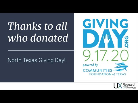 Thank you to all who donated!