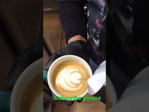 #foryou #lattelove #latteartist #tulip