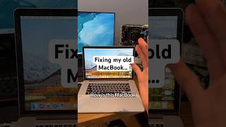 Fixing my old MacBook… #macbook #techfacts #techtok