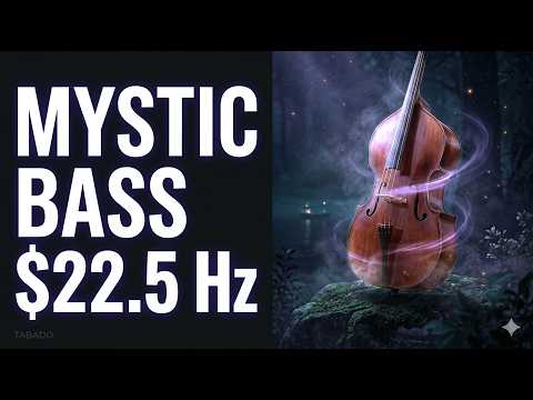 Mystic Bass Fiddle & Night Wind | 2 Hours of Magical Sleep Music 22.5 Hz