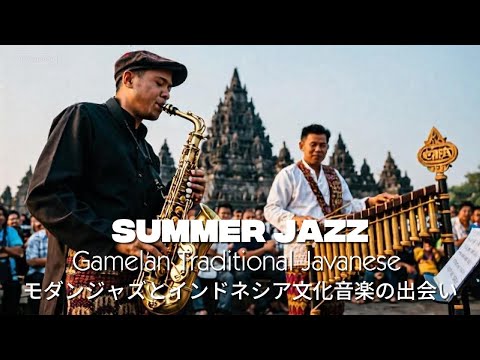 ☀️ Summer Jazz - Gamelan Traditional Javanese vibes サマージャズ × ガムラン ジャワ伝統音楽