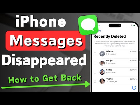 How to Fix iPhone Messages Disappeared Issue| Recover Deleted or Missing Text Messages on iPhone