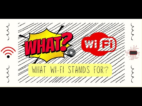 What does Wi-Fi means?